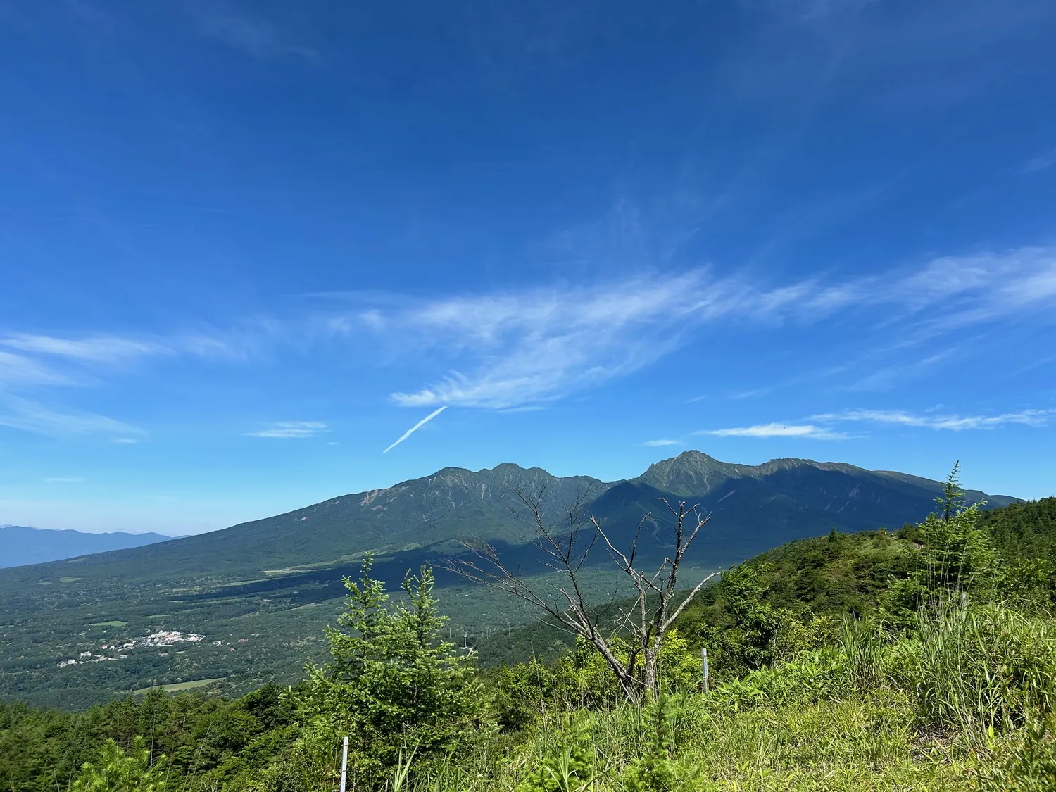 八ヶ岳の山並み